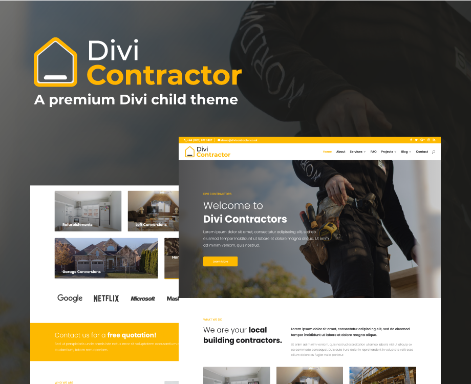 Tradesmen Websites for Builders & Contractors