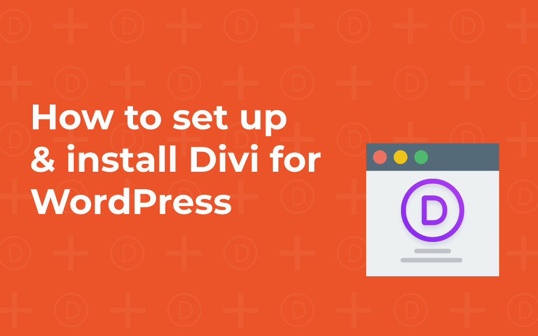 How to set up & install Divi for WordPress