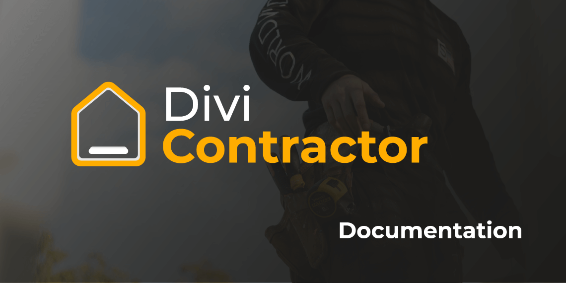 Divi Contractor Documentation