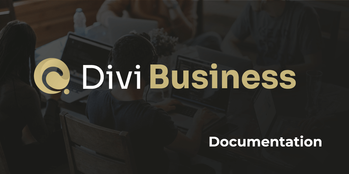 Divi Business Documentation