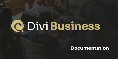 Divi Business Documentation