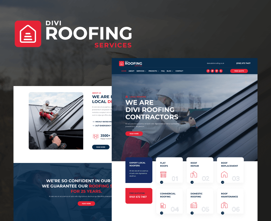 Tradesmen Websites for Roofers & Roofing Contractors